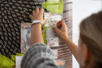 Napraforgó mintás fali üzenőtábla