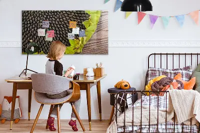 Napraforgó mintás fali üzenőtábla