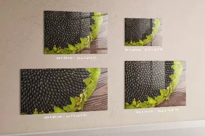 Napraforgó mintás fali üzenőtábla
