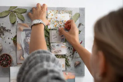 Fali fűszertároló üzenőtábla