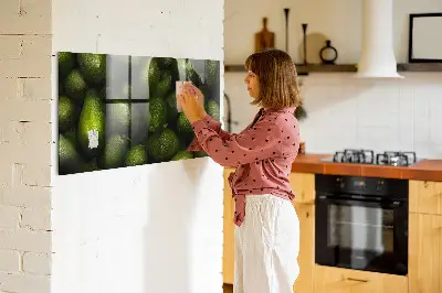 Avokádó mintás fali mágnestábla