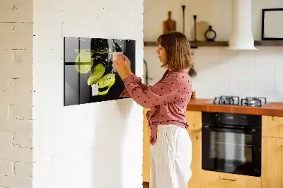 Lime színű mágneses fali tábla