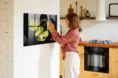 Lime színű mágneses fali tábla