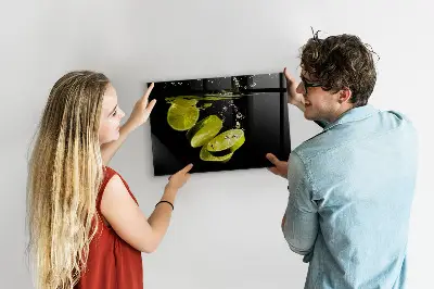 Lime színű mágneses fali tábla