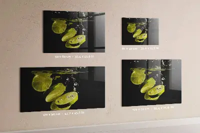 Lime színű mágneses fali tábla