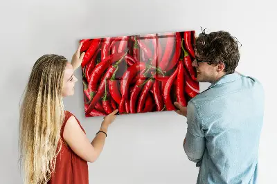 Csípős paprikás fali üzenőtábla