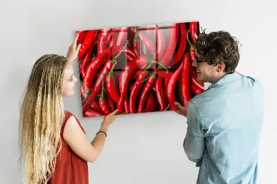 Csípős paprikás fali üzenőtábla