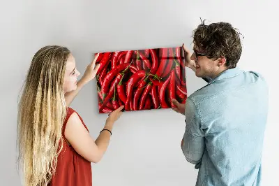 Csípős paprikás fali üzenőtábla