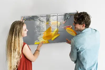 Mágneses fali tábla Citrusfélék vízben