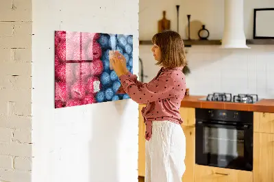 áfonya és málna mintával