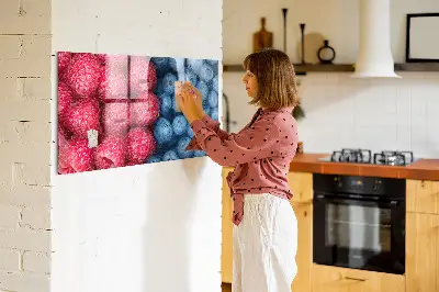 áfonya és málna mintával