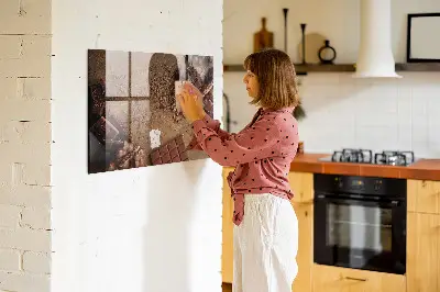 Csokoládétábla mintás fali mágnestábla