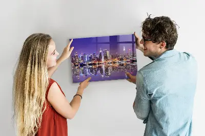New York éjszaka fali üzenőtábla
