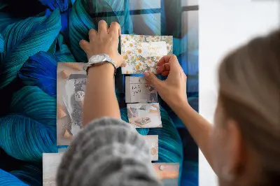 Trópusi természet mintás mágneses fali tábla