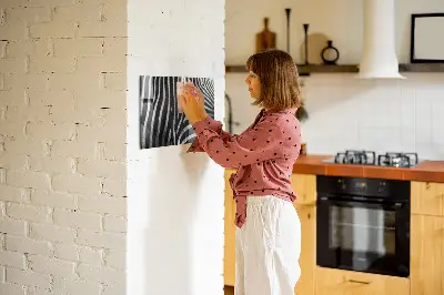 Zebra mintás fali üzenőtábla