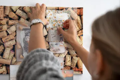 Fali mágneses bortároló parafa dugókhoz