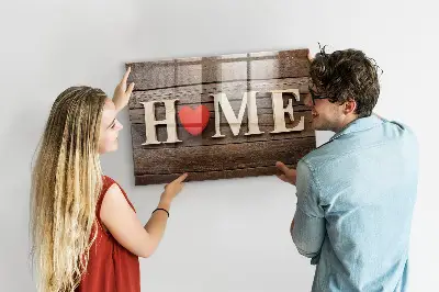 Ház feliratú mágneses fali tábla