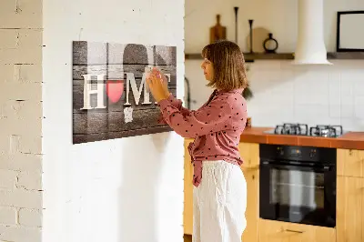 Ház feliratú mágneses fali tábla