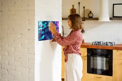 Geometriai formájú fali üzenőtábla