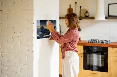Naplemente tájkép fali üzenőtábla