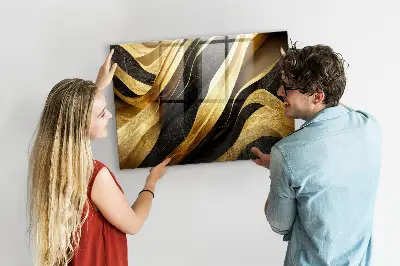 Elegáns absztrakció fali mágneses tábla