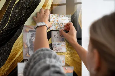 Elegáns absztrakció fali mágneses tábla