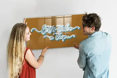 Menjünk egy útra fali mágneses tábla
