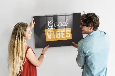Motivációs idézetes fali üzenőtábla