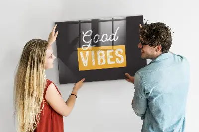 Motivációs idézetes fali üzenőtábla