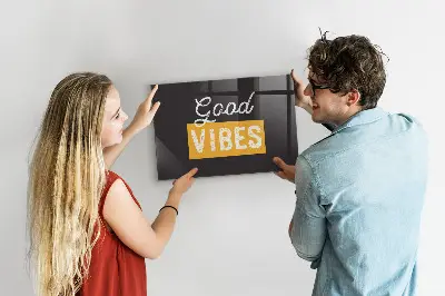Motivációs idézetes fali üzenőtábla