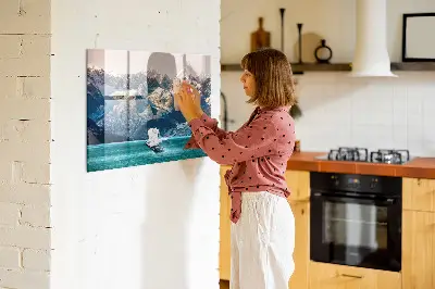 Bálnavíz fali üzenőtábla