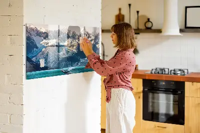 Bálnavíz fali üzenőtábla