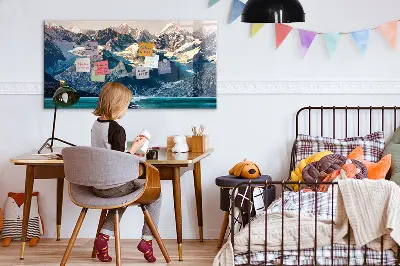 Bálnavíz fali üzenőtábla