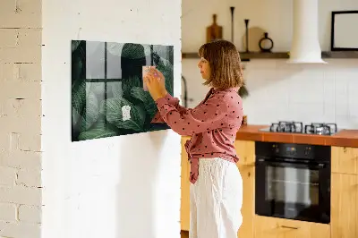 Trópusi szörnyek fali mágneses tábla