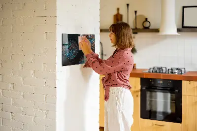 Mandala mintás fali üzenőtábla