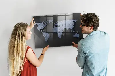 Fali mágneses 3D világtérkép