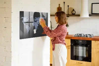Fali mágneses 3D világtérkép
