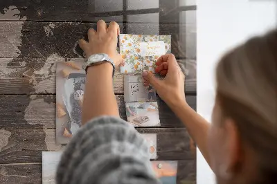 Világtérkép mintás fali üzenőtábla