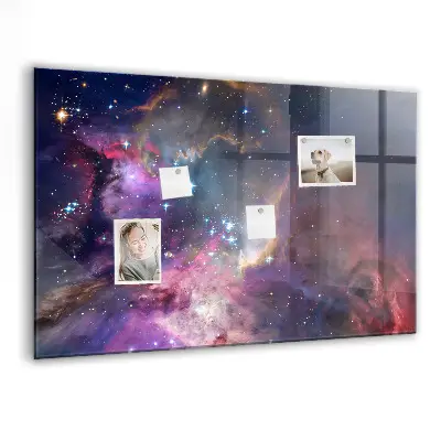 Galaxis mintás fali mágneses tábla