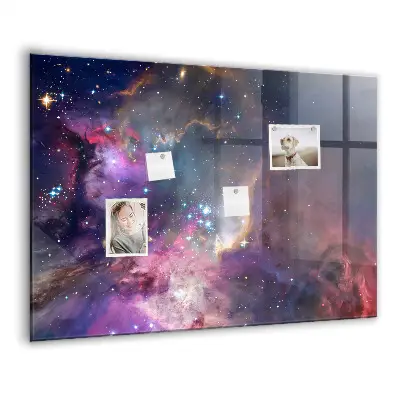 Galaxis mintás fali mágneses tábla