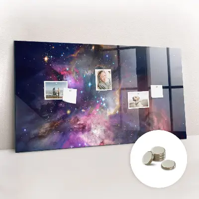 Galaxis mintás fali mágneses tábla