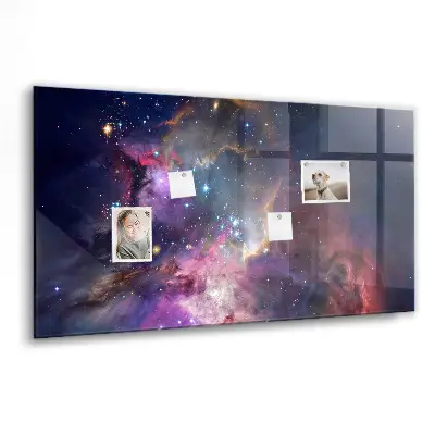 Galaxis mintás fali mágneses tábla