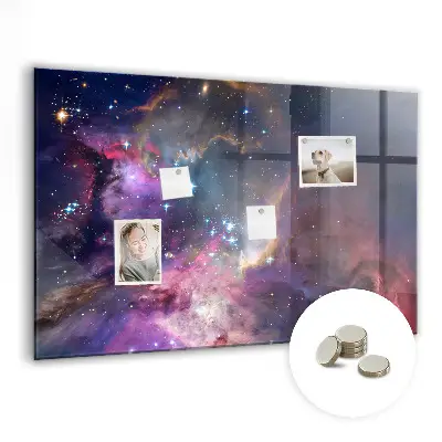 Galaxis mintás fali mágneses tábla