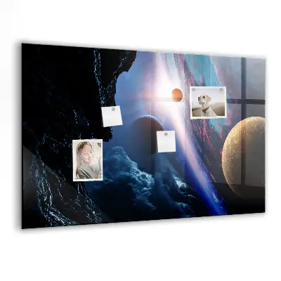 Nagy galaxis mintás fali üzenőtábla