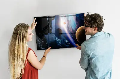 Nagy galaxis mintás fali üzenőtábla