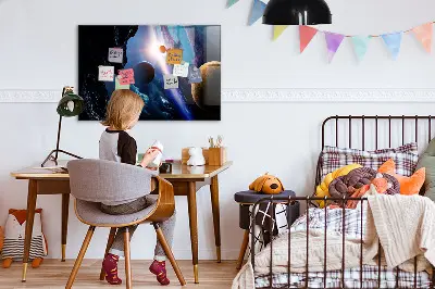 Nagy galaxis mintás fali üzenőtábla
