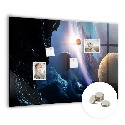 Nagy galaxis mintás fali üzenőtábla