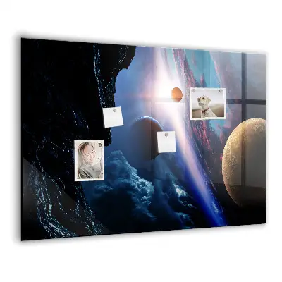 Nagy galaxis mintás fali üzenőtábla