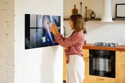 Nagy galaxis mintás fali üzenőtábla