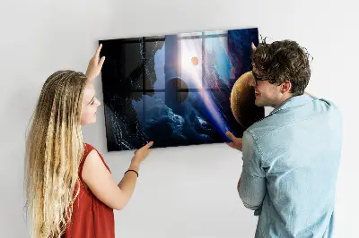 Nagy galaxis mintás fali üzenőtábla